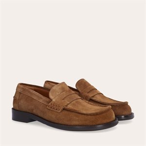 Billi Bi - Håndlavet loafer - Ruskind